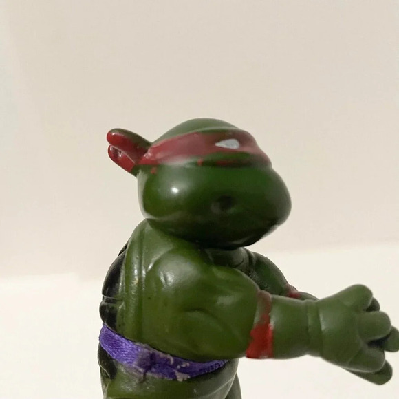 Vintage Teenage Mutant Ninja Turtles Raphael  Hugger Pencil Topper TMNT - Picture 14 of 16